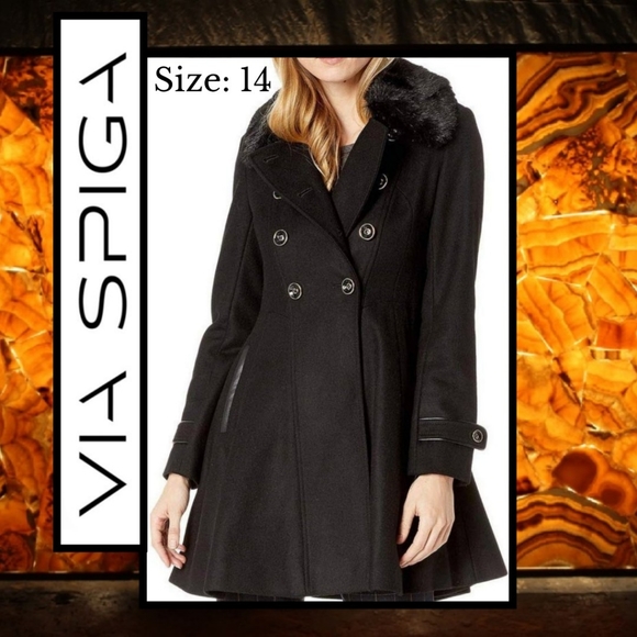 Via Spiga Jackets & Blazers - Via Spiga Classy Feminine Wool Coat